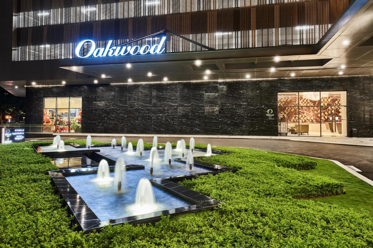 Oakwood Residence Saigon Ho Chi Minh City Bagian luar foto