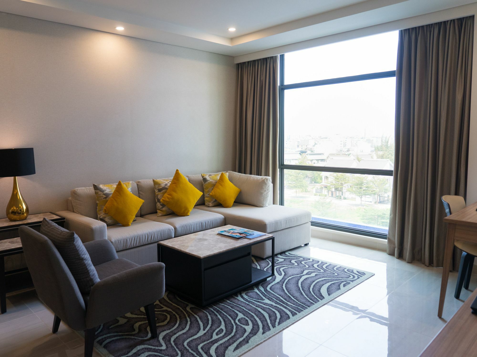 Oakwood Residence Saigon Ho Chi Minh City Bagian luar foto