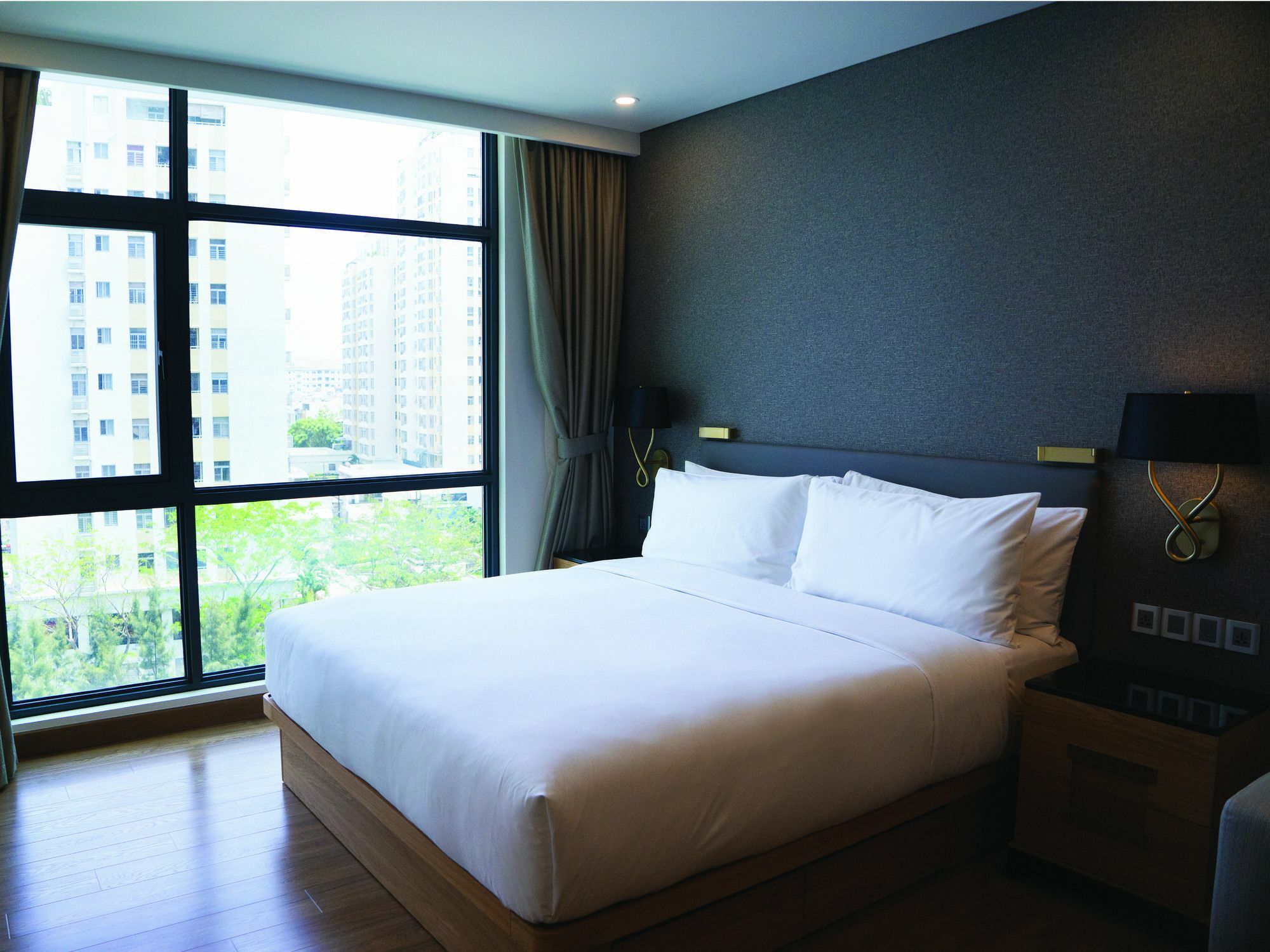 Oakwood Residence Saigon Ho Chi Minh City Bagian luar foto