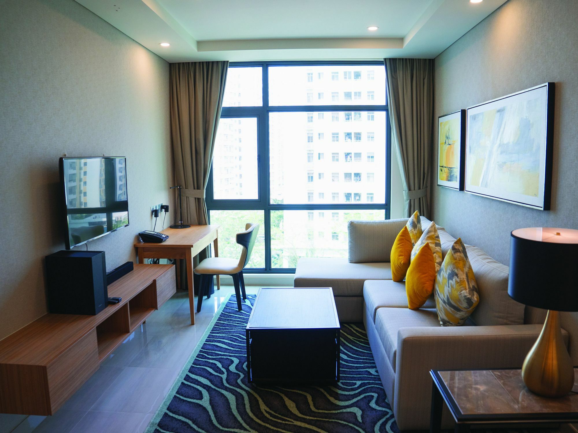 Oakwood Residence Saigon Ho Chi Minh City Bagian luar foto