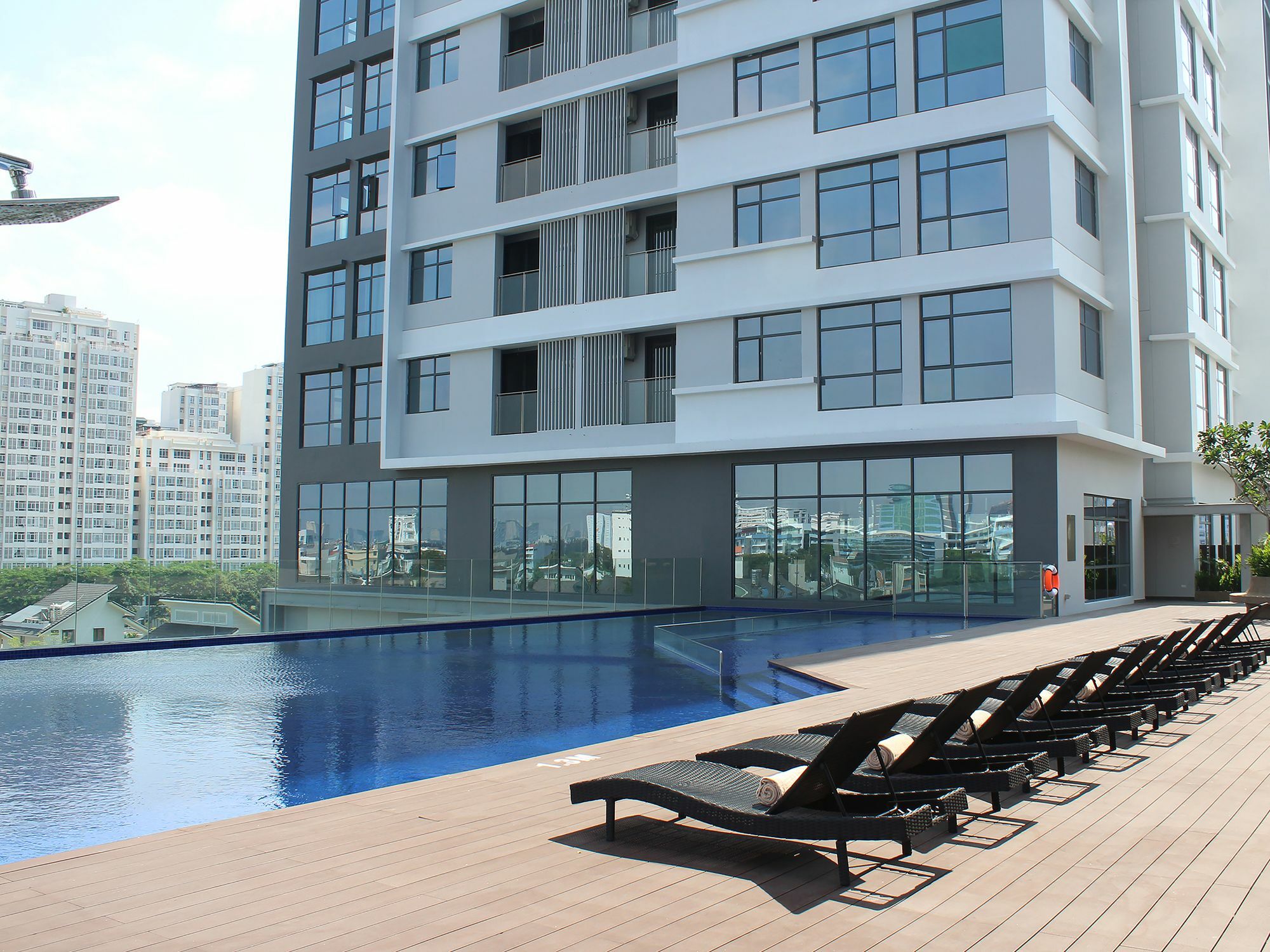 Oakwood Residence Saigon Ho Chi Minh City Bagian luar foto