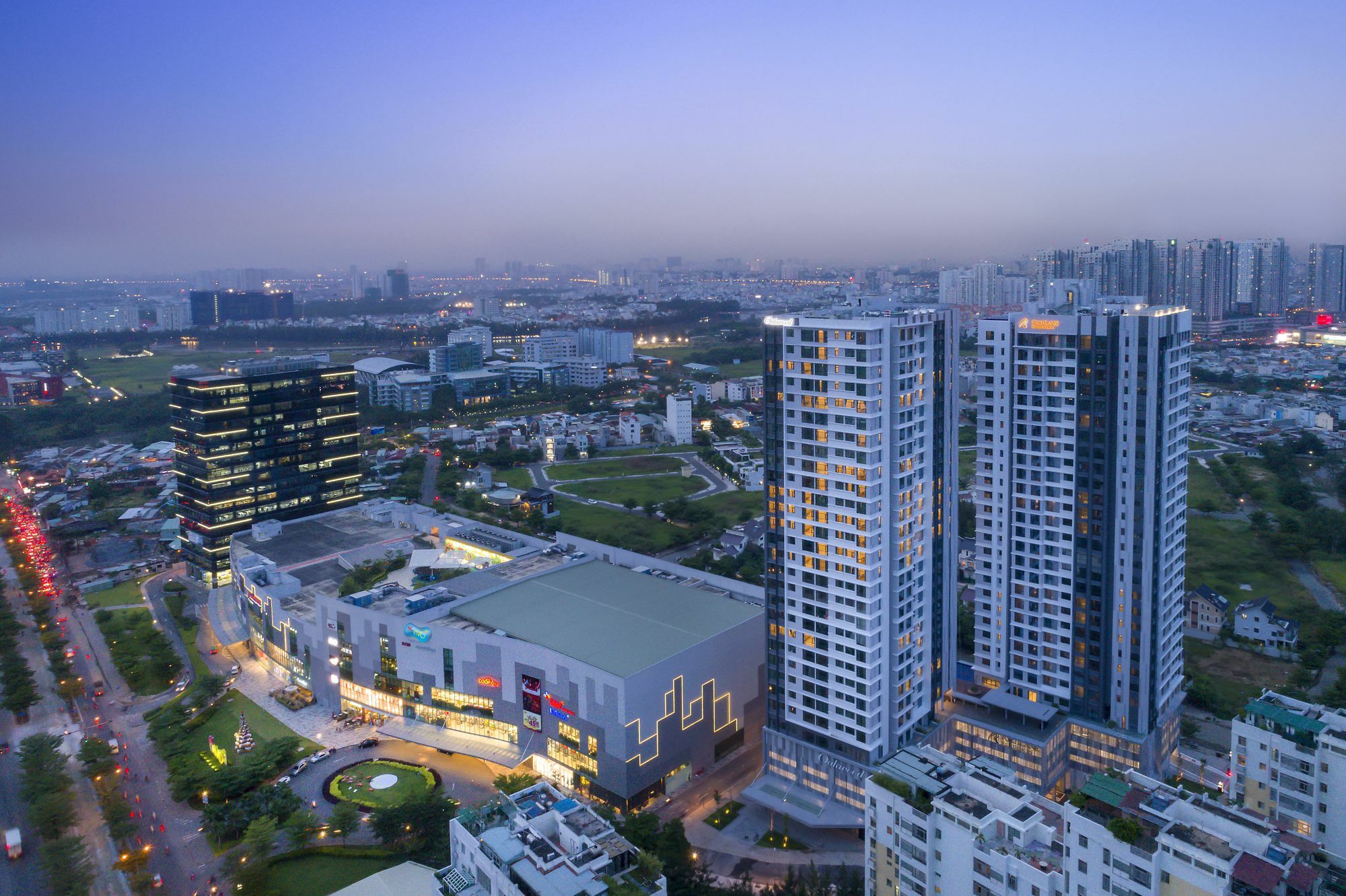 Oakwood Residence Saigon Ho Chi Minh City Bagian luar foto